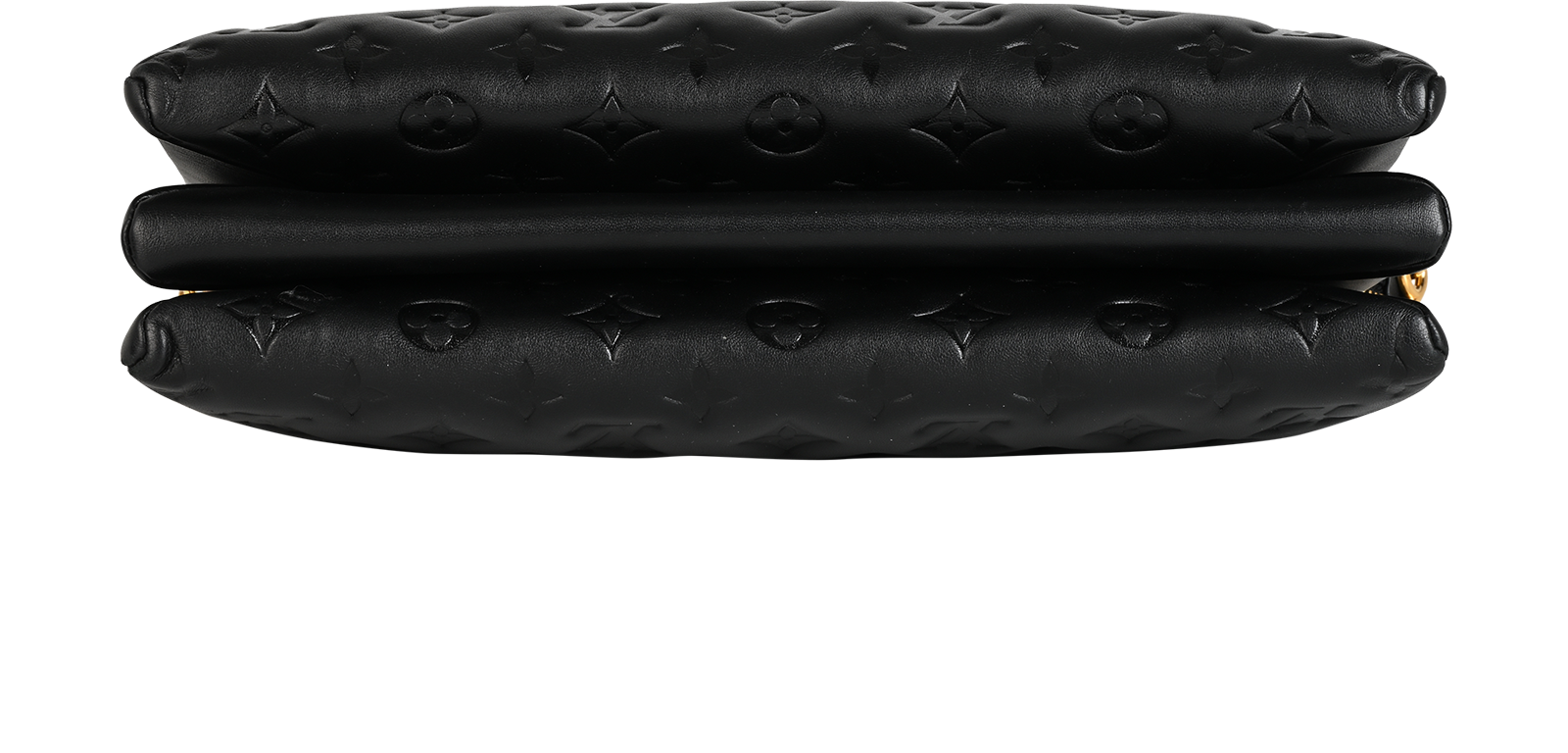 Coussin PM Crossbody, &pound;2,500, Handbags, Black, Leather, Top view